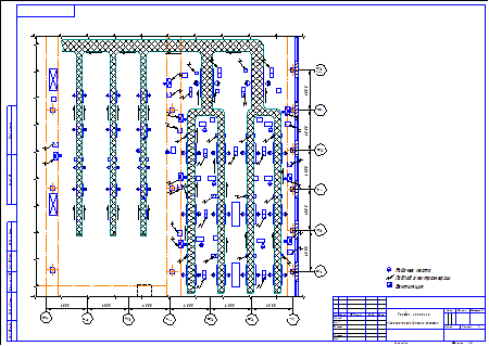 График загрузки сварочно-наплавочного участка