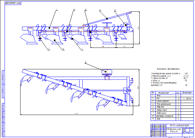 Модификация плуга ПЛН-4-35
