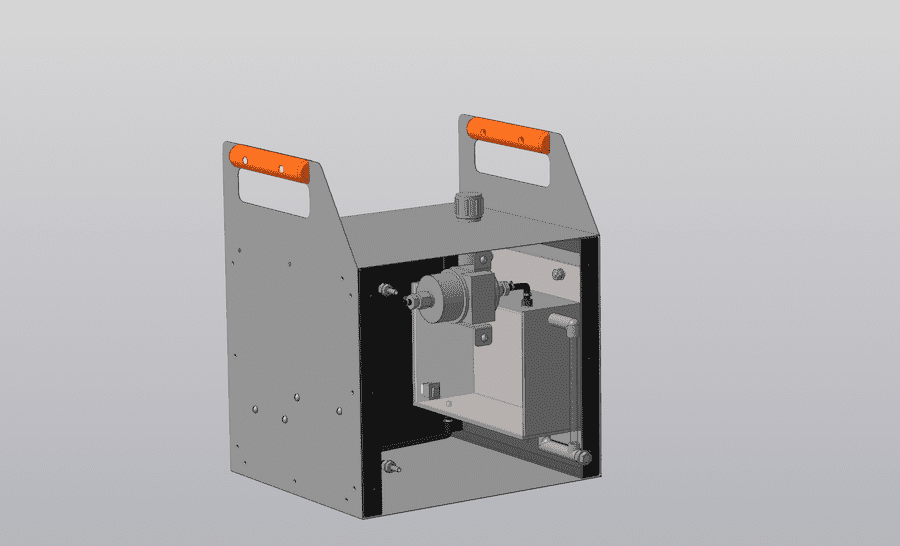 Трёхмерное моделирование стенда для промывки системы смазки и инжекторов